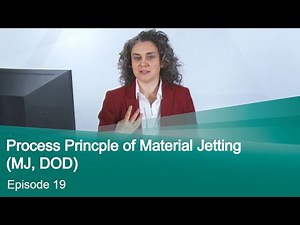 Episode 19: Process Princple of Material Jetting (MJ, DOD)