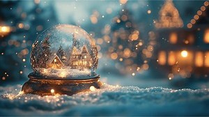 Animated Christmas Snow Globe Tree House Stock Footage Video (100% Royalty-free) 3508629887 | Shutterstock