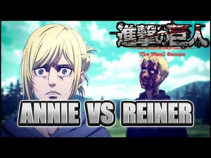 Annie Vs Reiner | Attack on Titan Season 4 HD