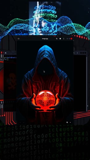 Image Ke Andar Invisible Data 😳| Steghide | Steganography #kalilinux #coding #cybersecurity #viral