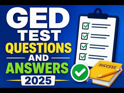 GED Test Questions And Answers 2025 #automobile #gedpracticetest