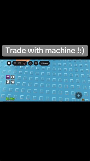 Trade with machine!:)
