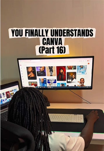 Simple Canva Design for beginners. #tips #design #canva