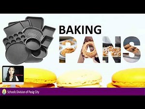 TLE Module 1: Baking Pans and Cutting Tools