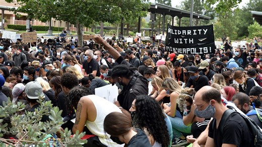 Thousands line Simi Valley sidewalks in solidarity with Black Lives Matter