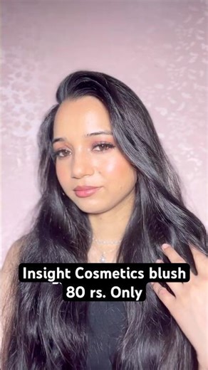 Insight Cosmetics Crème Blusher Raspberry Gelato Review | Kiran Pal