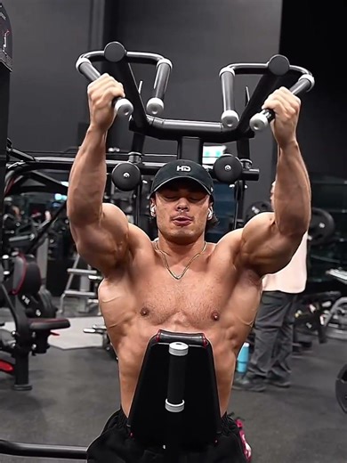 MACHINE PULLDOWN WORKOUT🔥💯