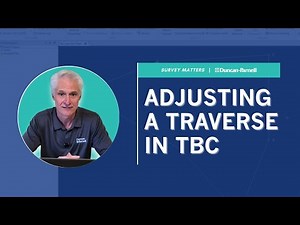 Adjusting a Traverse in Trimble Business Center (TBC) | Survey Matters