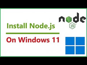 How to install Node.js on Windows 11 [2025]