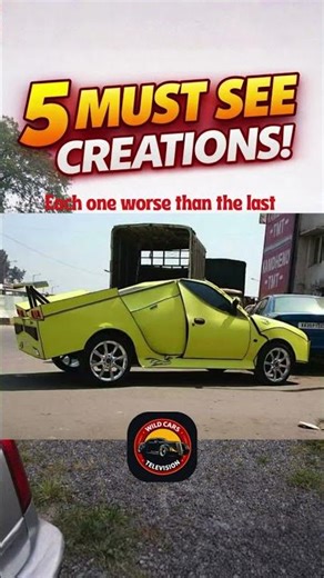 5 Crazy Car Creations That Should Not Exist!