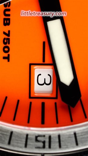 Up Close Dial Details of the New 2025 Doxa Sub 750T