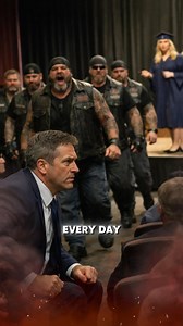 Seven leather-clad bikers walked into my daughter’s graduation ceremony just as she was about to receive her diploma, and every parent in that auditorium was paralyzed with fear. | Common Sense