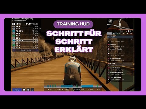 MyWhoosh Training Display Tutorial | Beginner's Guide