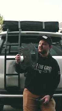 Prinsu Hatch Ladder Accessory Panel! #4runner #rotopax #prinsu #overland #ladder