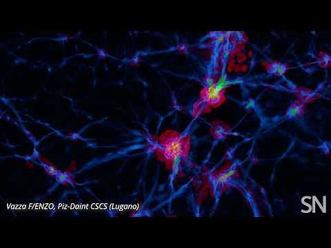 Watch a simulation of shock waves in the cosmic web | Science News
