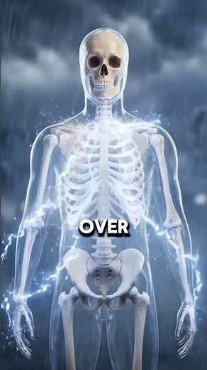 Can You Survive a Direct Lightning Strike? ⚡ #ScienceShorts #Lightning #ScienceFacts #HumanBody