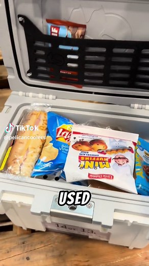 The ULTIMATE lunch box upgrade! The Pelican 14QT cooler is the PERFECT lunchbox! #pelicancoolers #pelicanproducts #adventureready #lunchboxcooler #builttough #pelicancooler #construction