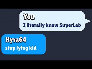 Telling Random People I Know SuperLab