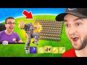 Every Fortnite Mythic vs 100 Players!