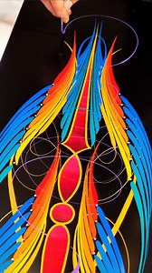 2.8M views · 86K reactions | The Ruby. #pinstriping #brush #handpainted #lowrider #hotrod #kustom #calligraphy #tattoo #satisfy | Alexander Timchenko | Facebook