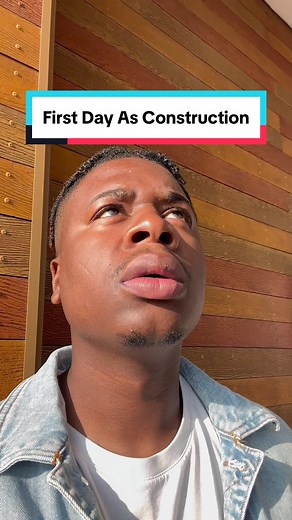 First day as a construction worker #fyp #construction