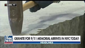 33K views · 500 reactions | Massive pieces of granite for the new 9/11 Memorial Glade are arriving in New York City today | Fox & Friends | Facebook