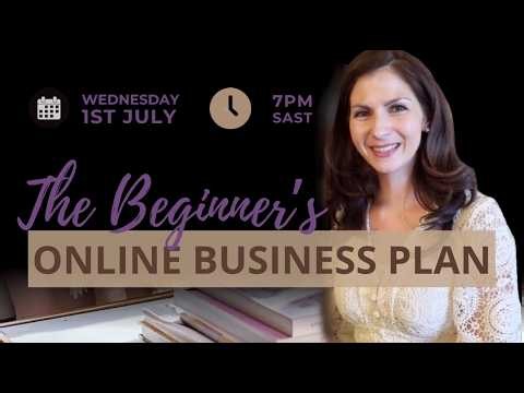 FREE Beginner Online Business Plan | Digital Skills for Business Owners