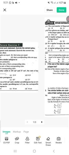 Ch#9 Review Exercise Q.NO.1,2,3 & 4, 9th Class Mathematics New Syllabus