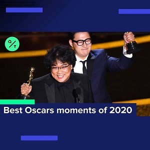 2.6K views · 27 reactions | Here are some of the best on-stage moments from the Oscars: - Taika Waititi became the first indigenous filmmaker to win an Oscar - Brad Pitt and Laura Dern got teary-eyed as they thanked family - Bong Joon Ho honored Martin Scorsese | Bloomberg Originals | Facebook