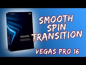 How To Do The Smooth Rotation/Spin Transition - Vegas Pro 16 - 2018