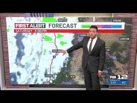 Friday evening weather forecast (7/24)