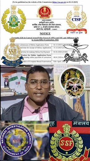 SSC GD 2026: Kon-Kon Si Posts Nikalti Hai? | Full Post List Explained 🔥 #ssc #gd #shorts