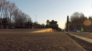 30K views · 1.3K reactions | #ICYMI, you gotta watch U.S. Army Reserve Soldiers from the 446th Movement Control Team, 7th Mission Support Command, moving 2,360 pieces of rolling stock moving from the theater preposition yard at Coleman Barracks near Mannheim, Germany, for a nearly 300-mile movement north to Bergen-Hohne, Germany, in preparation for #DefenderEurope 20. U.S. Army Europe U.S. European Command (EUCOM) | U.S. Transportation Command (USTRANSCOM) | Facebook