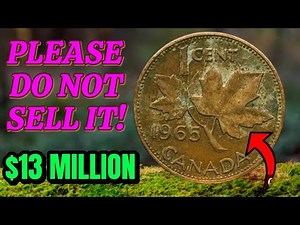 1965 Canada 1 Cent Coin Worth BIG Money Rare Penny Varieties to Look For