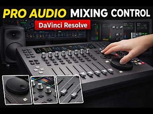 Blackmagic Fairlight Desktop Console Review | Hands-On Pro Audio Mixing for DaVinci Resolve