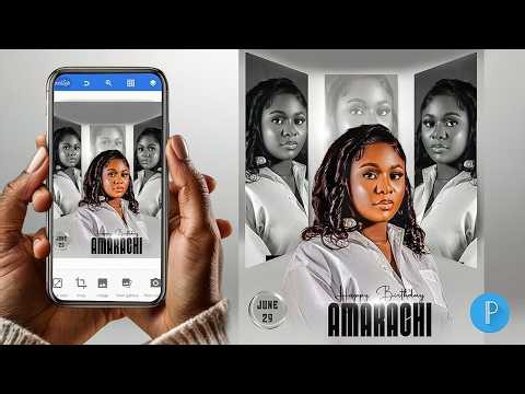 How I Created This Professional Design Using Only My Phone‎