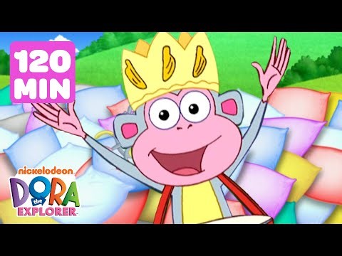 Boots' Funniest Moments! w/ Dora the Explorer #2 🤭 120 Minutes | Dora & Friends