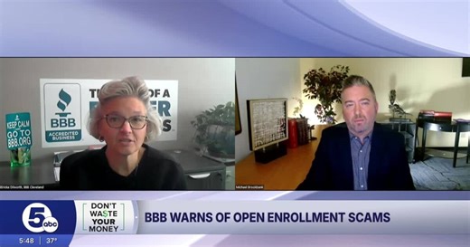 Beware health insurance scams during open enrollment period