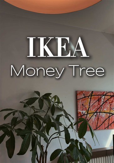 My IKEA Money Tree: A Mid-Century Modern Interior Idea