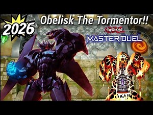 Best Obelisk The Tormentor! - Banish All Monsters From Your Opponent's GY!! | Yu-Gi-Oh Master Duel