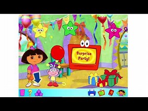Dora and The Suprise Party - Dora The Explorer Games