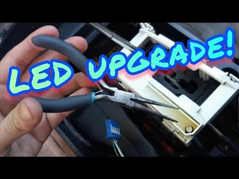 2003 Toyota #4Runner cup holder & gear shift indicator LED upgrade!