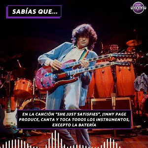 1.5K views · 101 reactions | Un día como hoy se lanzó "She just satisfies" de Jimmy Page como solista  ¿Qué te parece? | Oxigeno | Facebook
