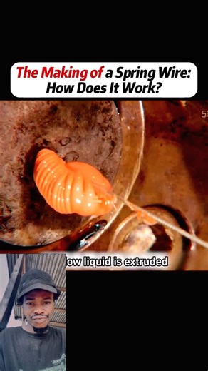 The Making of a Spring Wire: How Does It Work? #manufacturing #lifehacks #build #repair #diy #handwork | Osakpolor Iguma