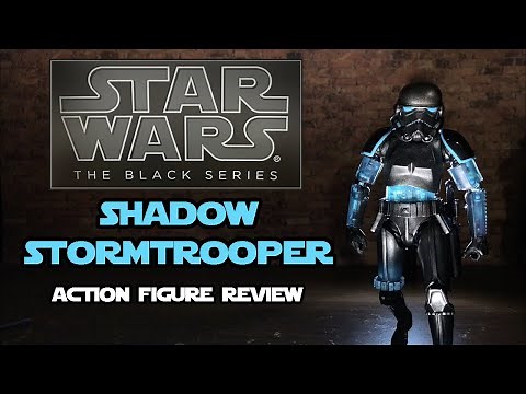 Star Wars Black Series SHADOW STORMTROOPER (Gaming Greats) | Action Figure Review