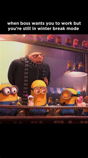 actually, we goof off professionally | Minions