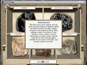 Edutainment Software - Eyewitness Virtual Reality "Dinosaur Hunter" and "Earth Quest"