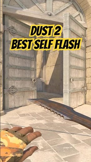 BEST DUST 2 LONG SELF FLASH - EASY/CONSISTENT #cs2