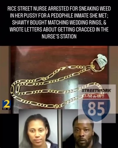 No cap this one of the craziest headline I ever had to write out STORY: A former nurse contractor who worked at the Fulton County Jail is now a resident there after she was found to be having a relationship with an inmate and was smuggling marijuana into the jail. According to an affidavit obtained by Channel 2’s Michael Seiden, Naomi Anthony was arrested on Wednesday as she came into work. During the investigation into Anthony, it was revealed that a note was found by another nurse saying: “Bri