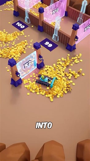 Idle Zombie Miner: Multiplying the Gold #viralshort #whiteoutsurvival